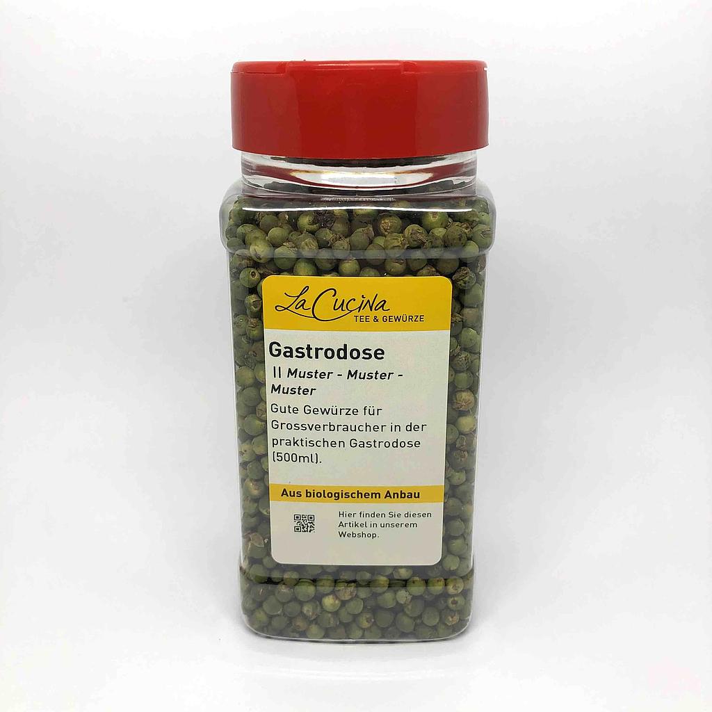 Schwarzer Pfeffer Tellicherry BIO Ganz - Gastrodose