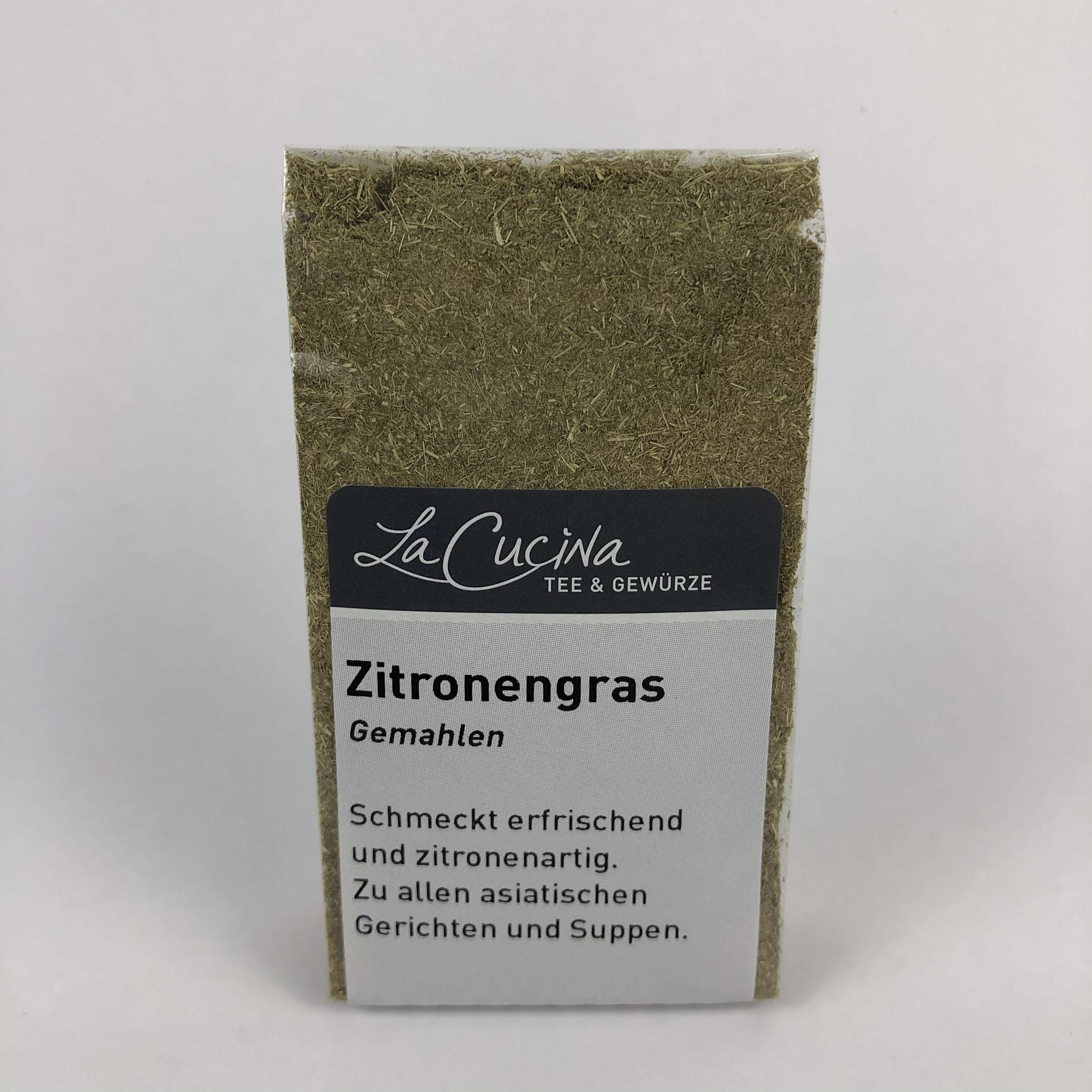 Zitronengras Gemahlen BIO - Offen