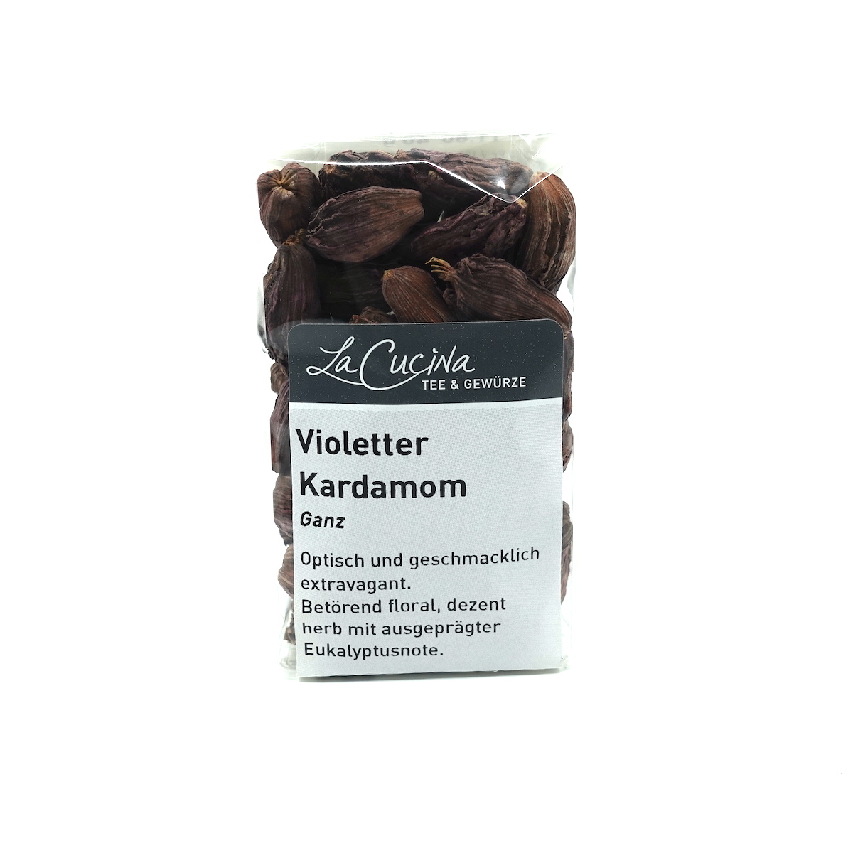 Violetter Kardamom Ganz - 40g