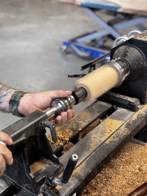 Gewürzmühle Rustikal Eiche dunkel gebeizt