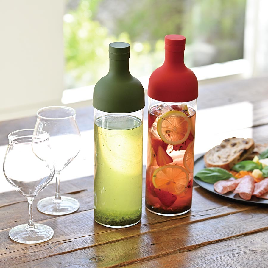 COLD BREW Filterflasche HARIO Rot - 750 ml