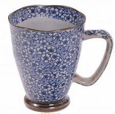 Japanische Tasse blaue Blüten 0.3l