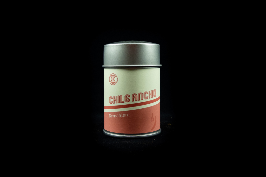 Chile Ancho BIO Gemahlen - STREUER