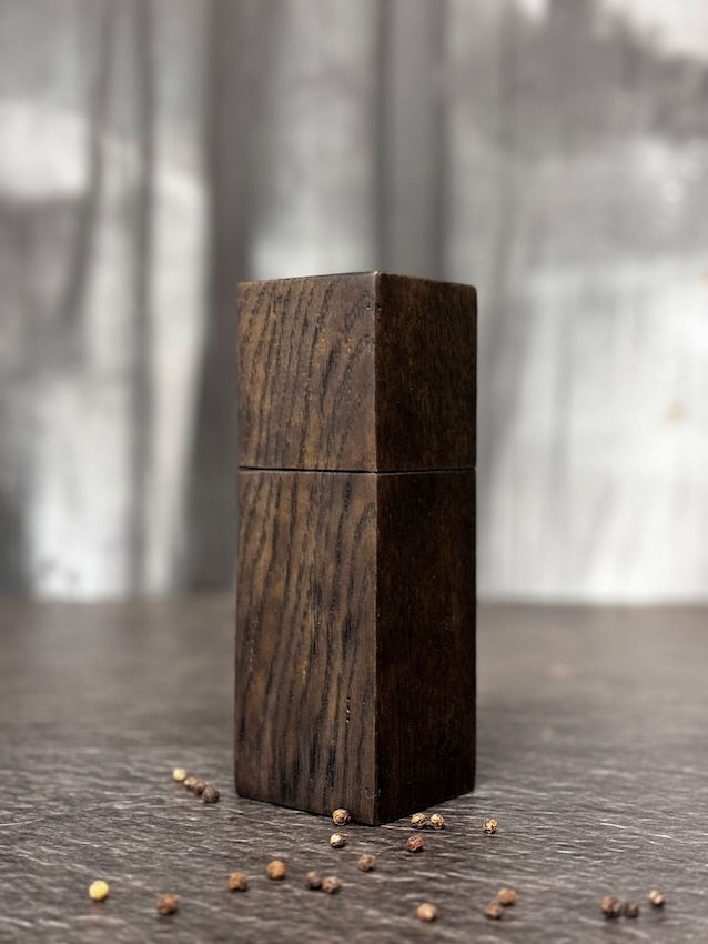 Gewürzmühle Rustikal Eiche dunkel gebeizt