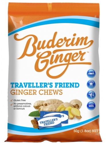 Buderim Ginger Traveller's Friend Kaubonbons