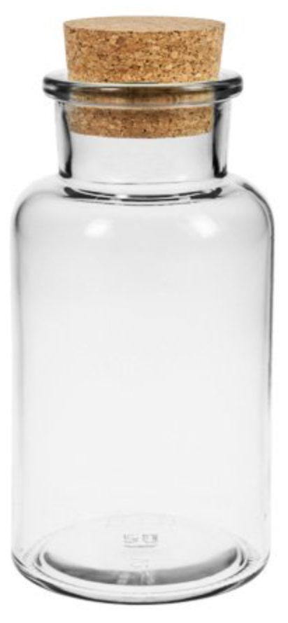∎ Korkglas rund 0.3l