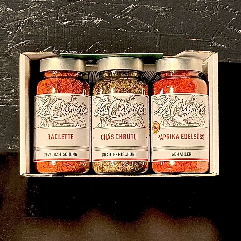 Geschenkbox - Raclette & Fondue