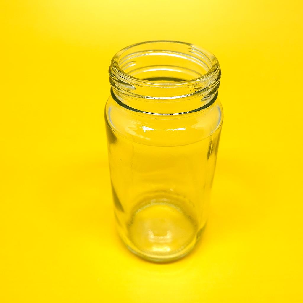 [A11560] Glas zu Gewürzmühle mit PET Mahlwerk 100ml 
