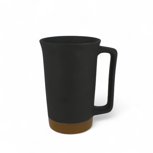 [CYS788] Japanischer Mug SCHWARZ MATT 0.4l
