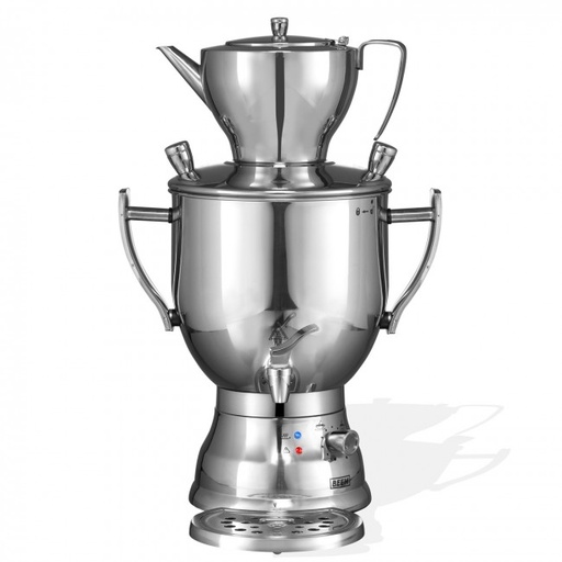 [A12286] ∎ BEEM Samowar Mod. 3006C Edelstahl, 6l