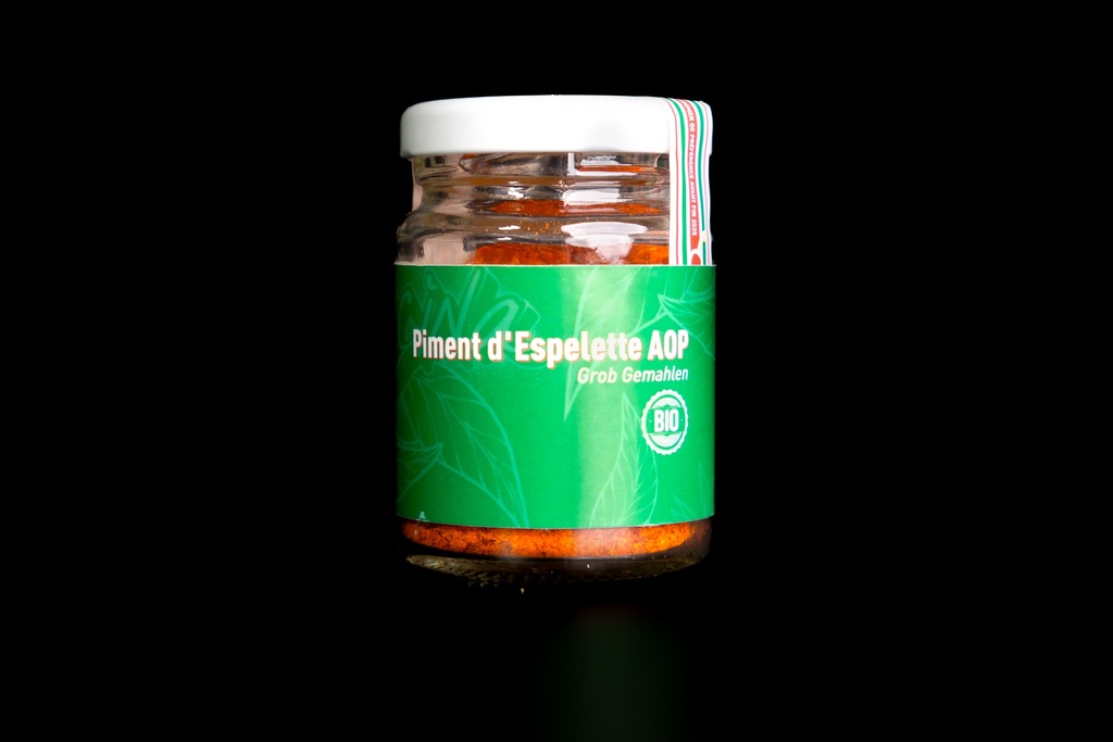[A12004J] Piment d'Espelette BIO AOP Grob Gemahlen - 40g