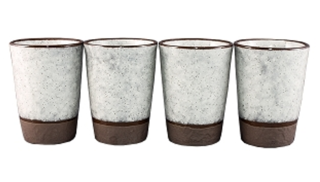 [CYS695] ∎ Mini Teetassen 4er-Set Blanches