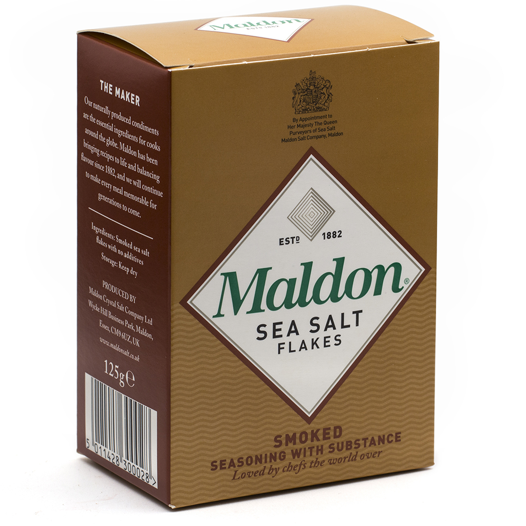 [A14147P] Maldon Smoked Sea Salt Flakes - 125g